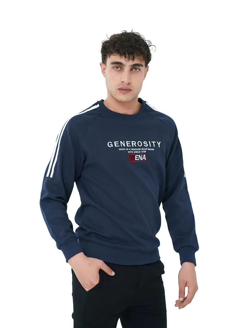 Sweat col rond imprimé